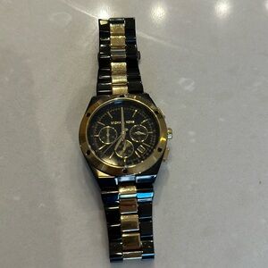 Michael Kors Regan style dual tone watch